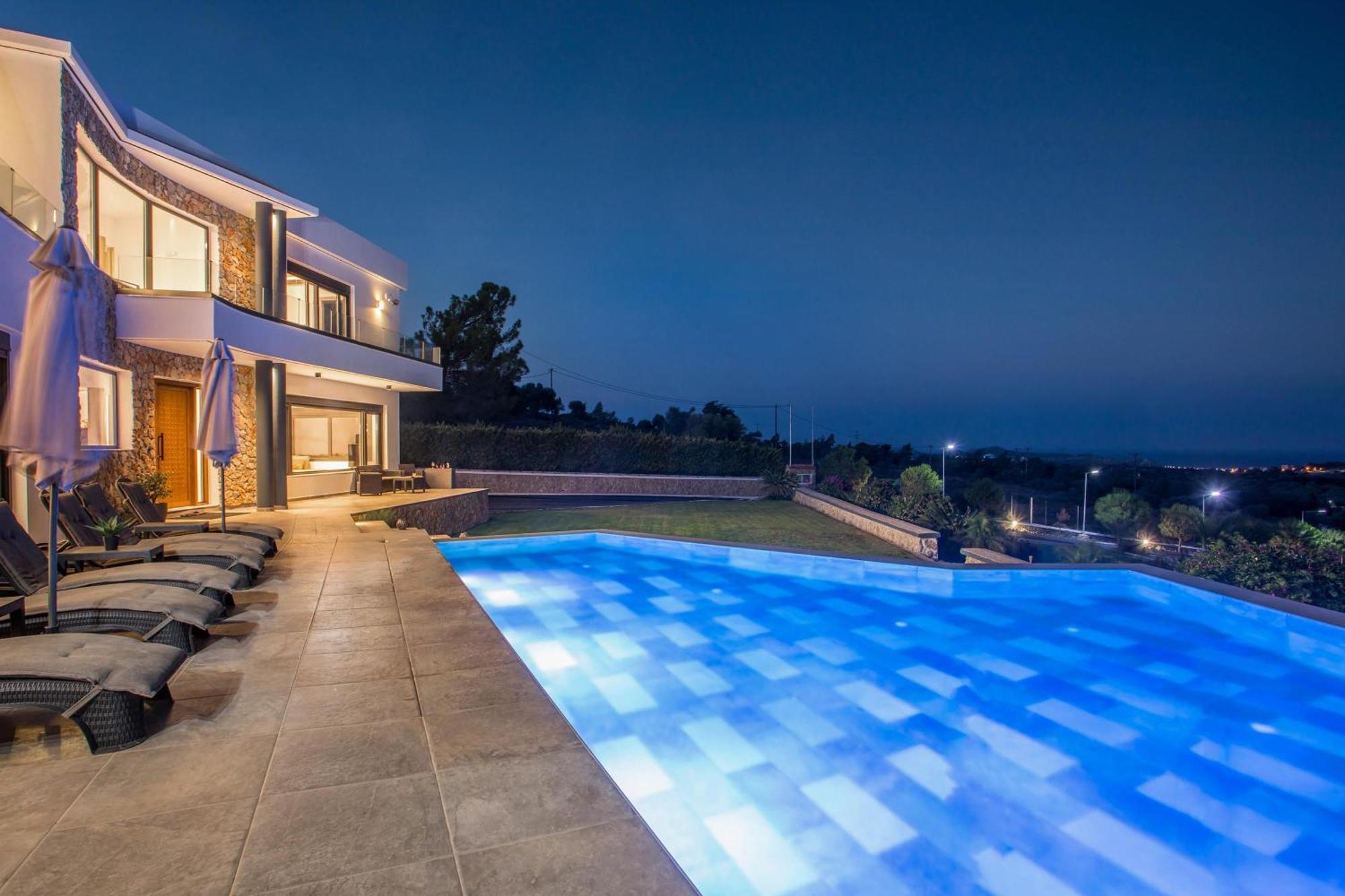 Villa Indira Kalithies Exteriér fotografie